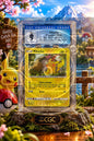 Pikachu Holo Eevee -GX Coll CGC 9