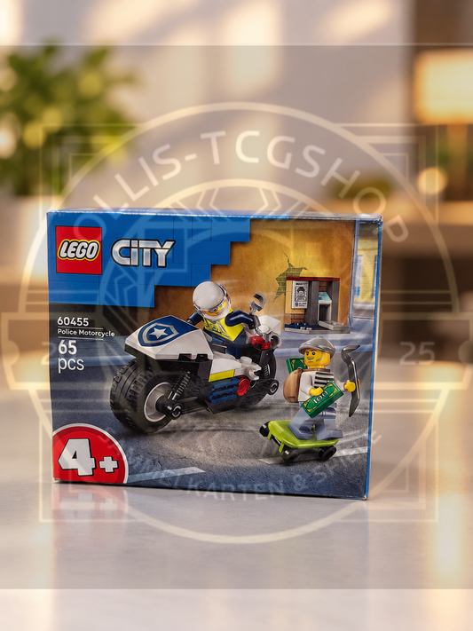 LEGO® City 60455 - Verfolgungsjagd mit dem Polizeimotorrad (65 Teile)