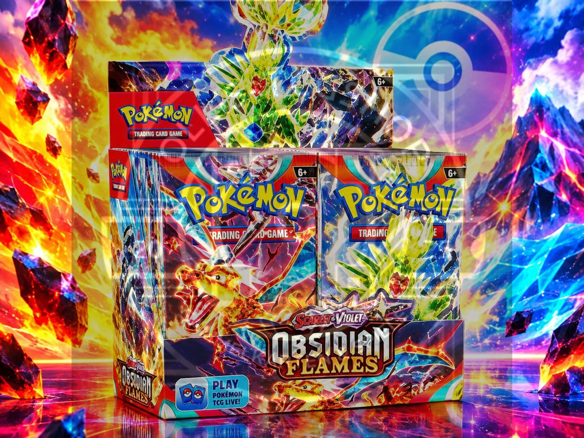 Pokémon Karmesin & Purpur - Obsidian Flammen 36er Booster (DE)