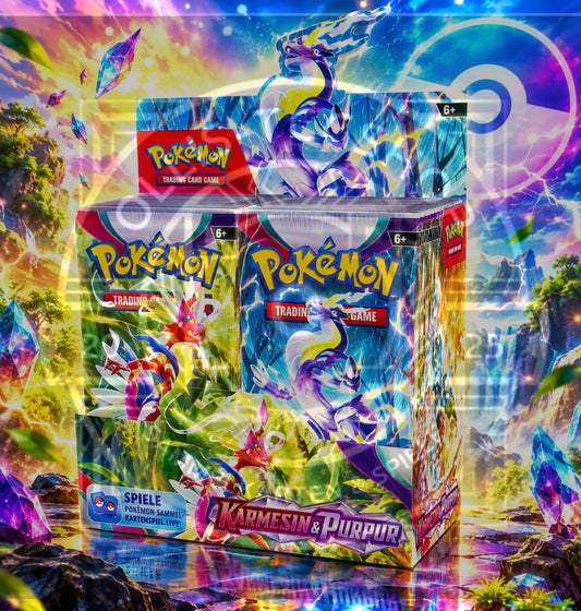 Pokémon Karmesin & Purpur 36er Booster Display