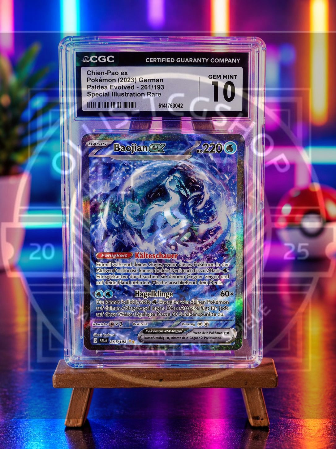Pokémon Baojian ex – Paldea Evolved – CGC 10 GEM MINT