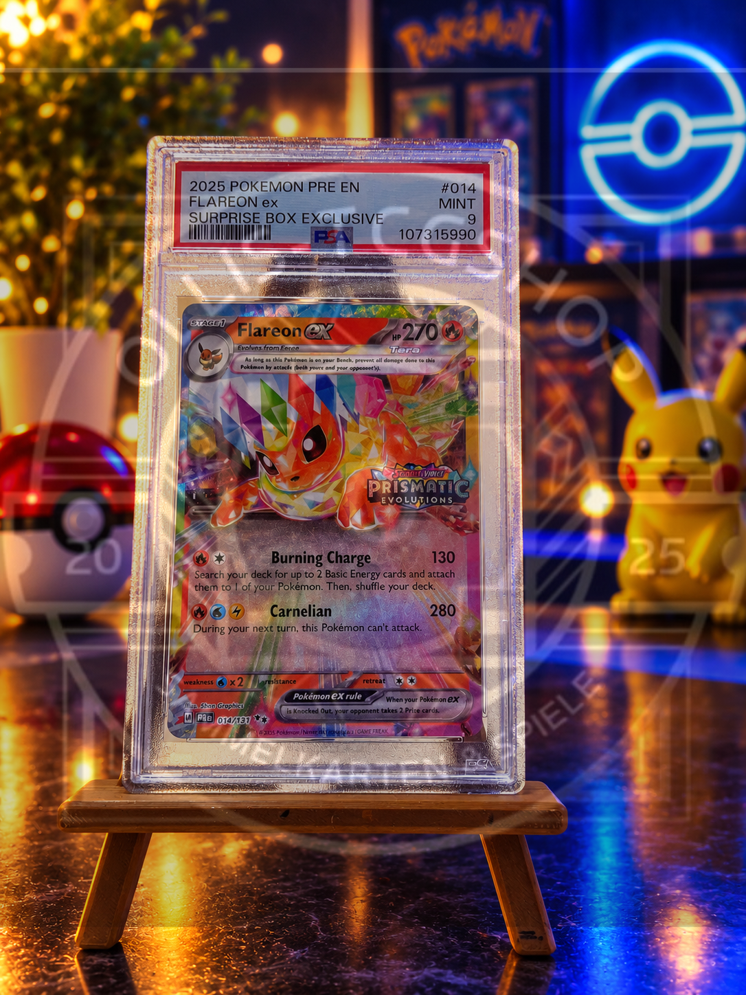 Flareon EX PSA 9