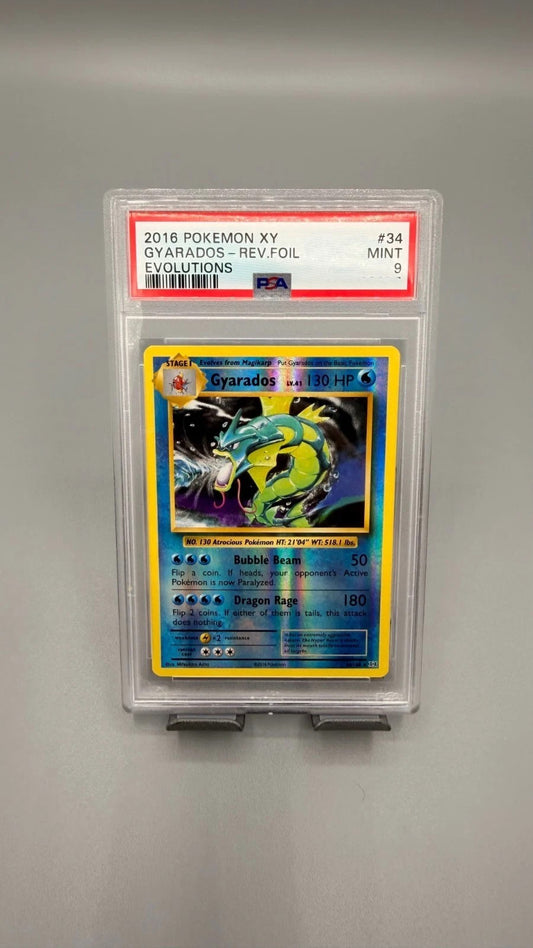Evolutions Gyarados Reverse 34/108 PSA 9 Mint English